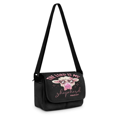 The Lord Is My Shepherd Christian Kids Flap Crossbody Bag