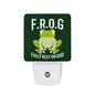 Fully Rely On Him (frog) Christian Night Light For Kids - ClaimedbyGodDesigns