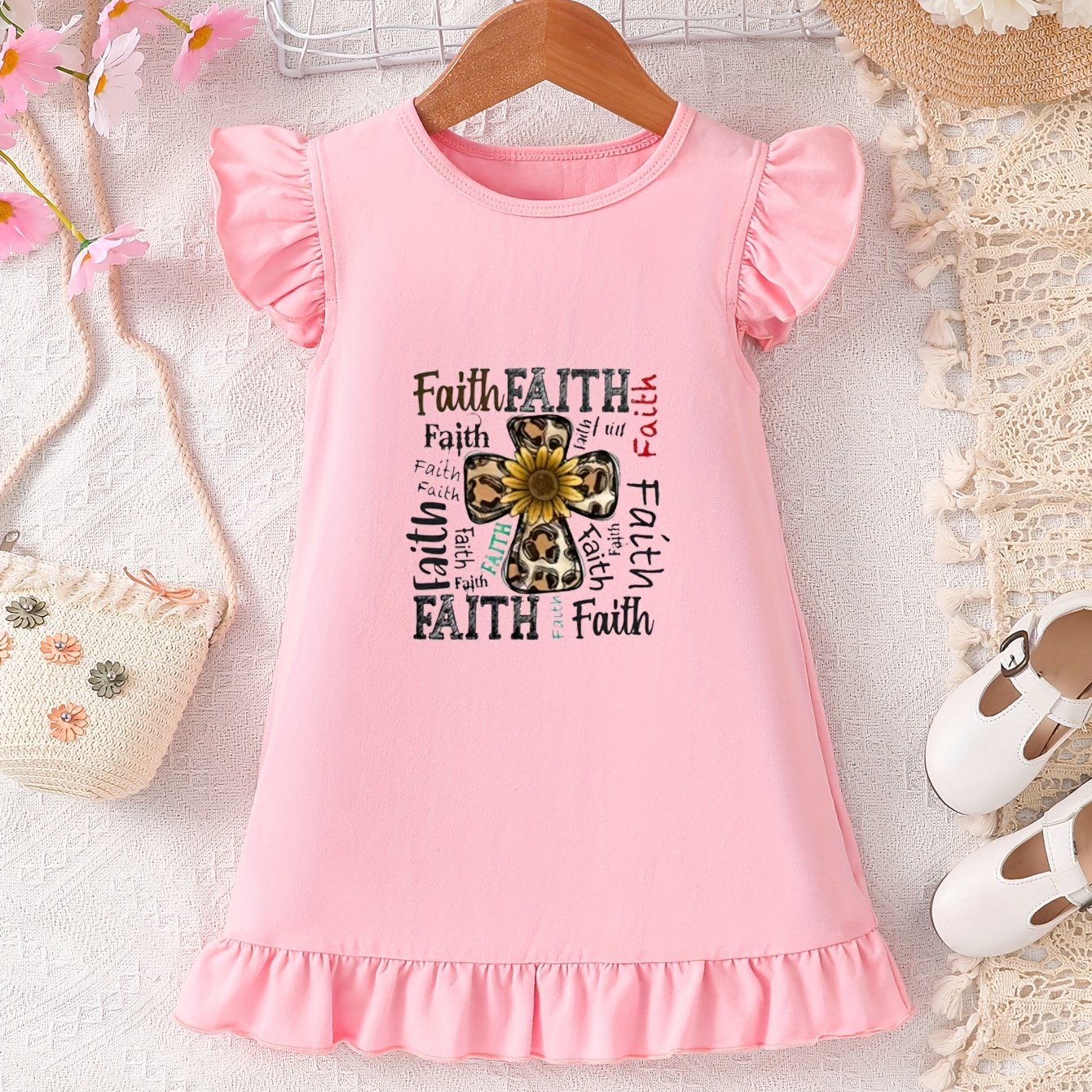 Faith Christian Toddler Dress claimedbygoddesigns