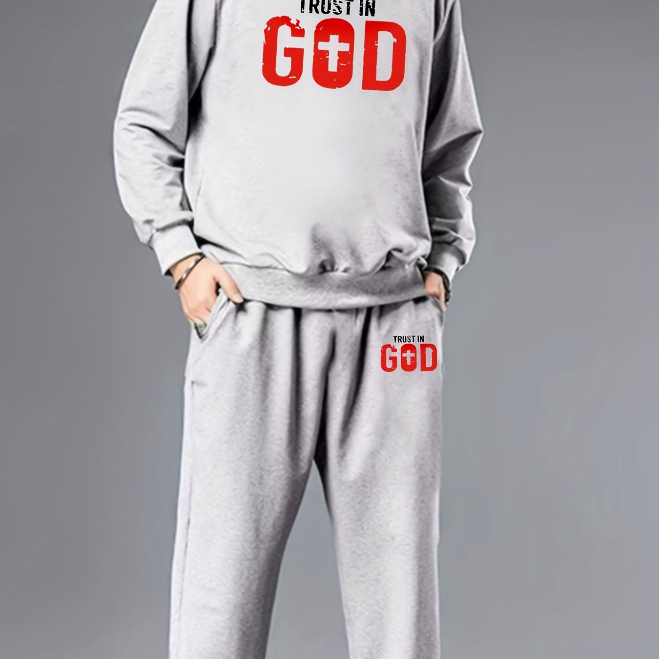 Trust In God Men's Christian Casual Outift claimedbygoddesigns