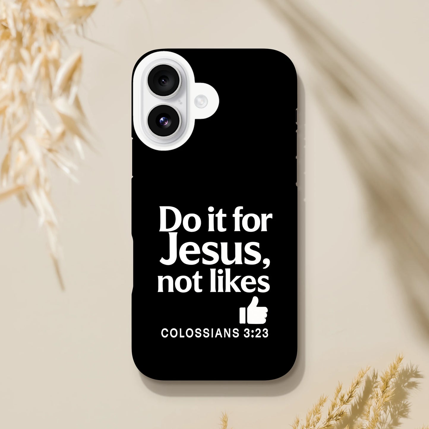 Do It For Him Not Likes Christian Iphone Tough Phone Case - ClaimedbyGodDesigns