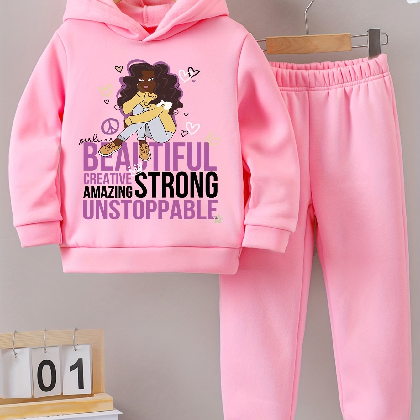Beautiful Strong Unstoppable Youth Christian Casual Outfit claimedbygoddesigns