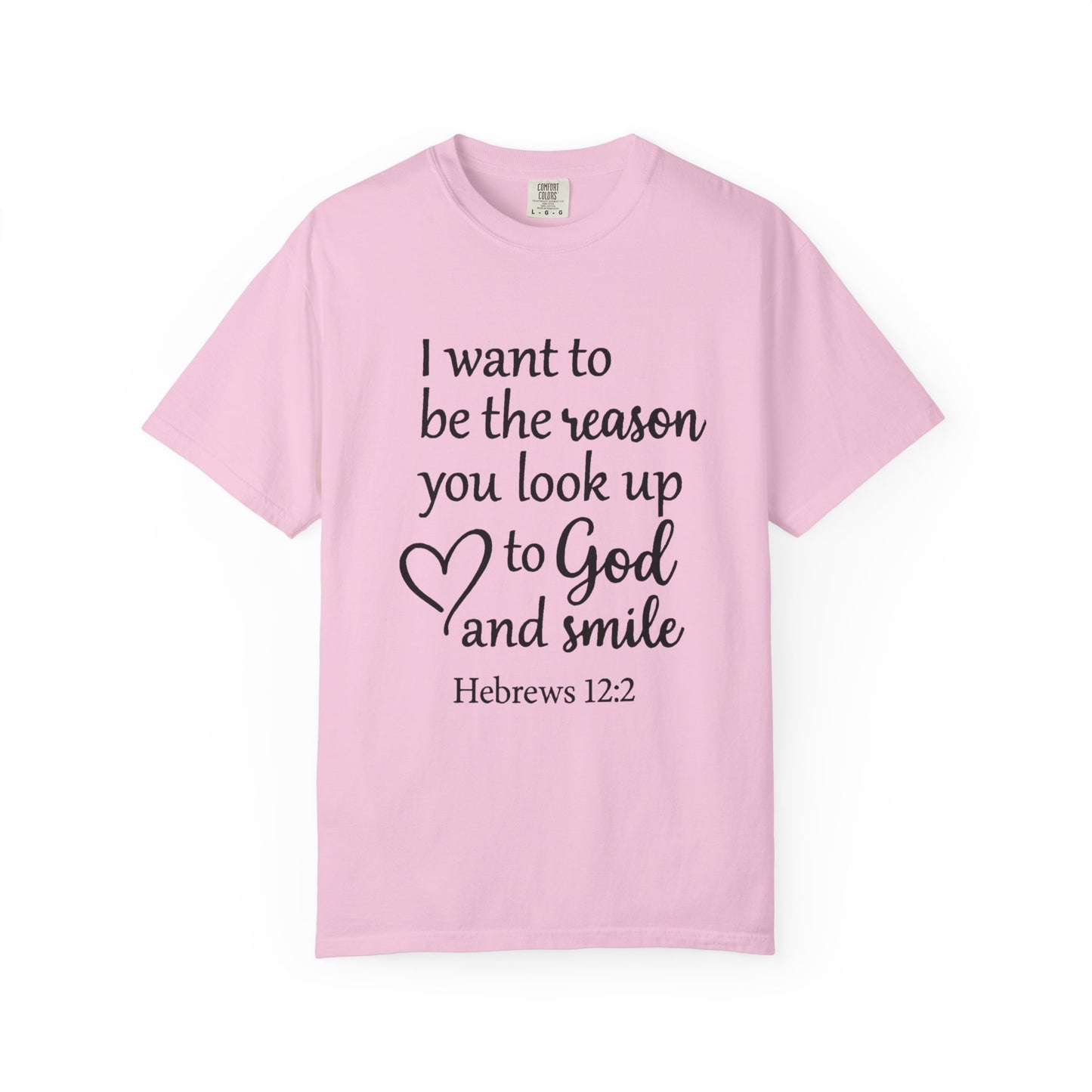 Inspirational Unisex T-Shirt -Smile, Faith-Based Apparel, Religious Gift, Christian Tee, Motivational Shirt, Everyday Wear