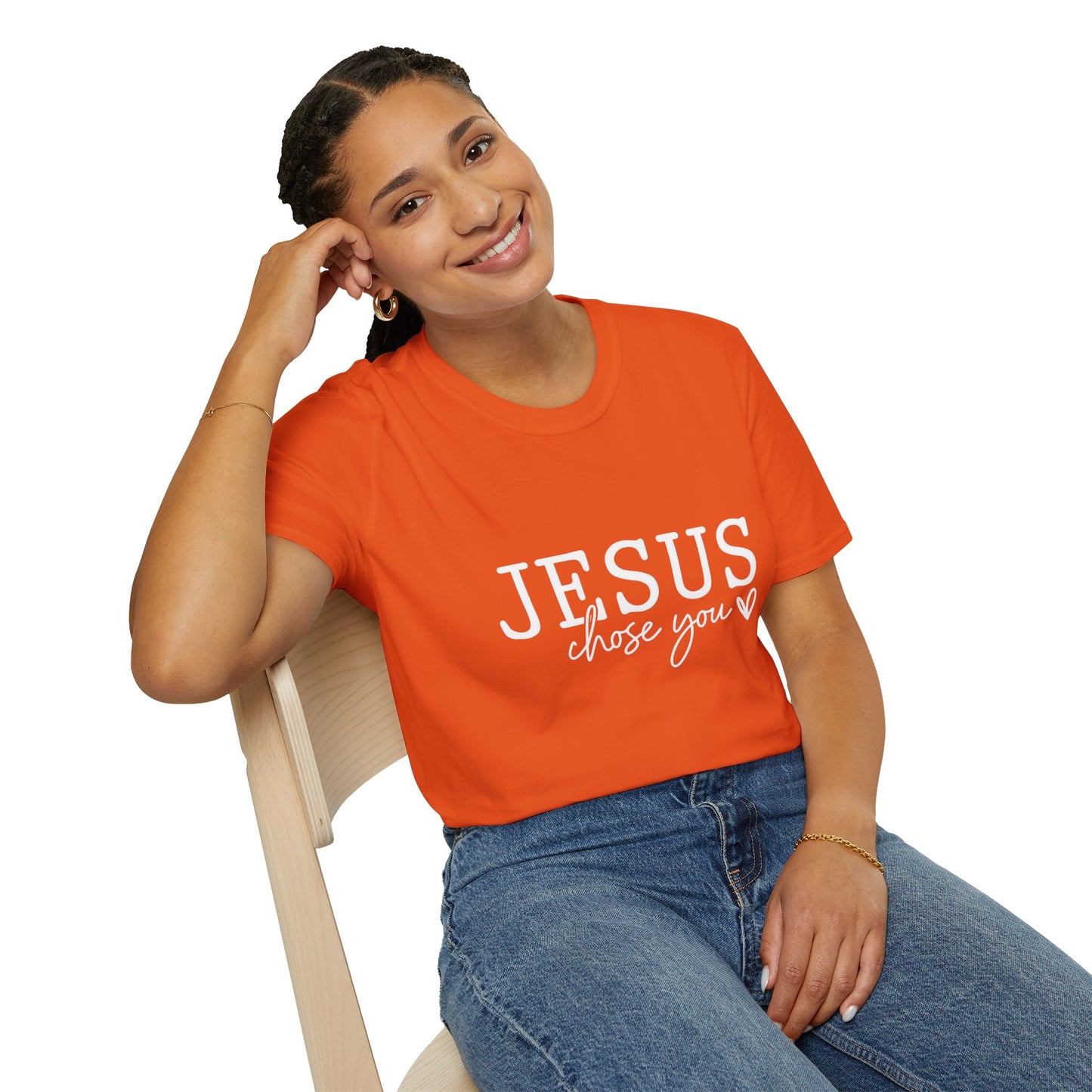 Jesus Chose You (2) Unisex Christian T-shirt