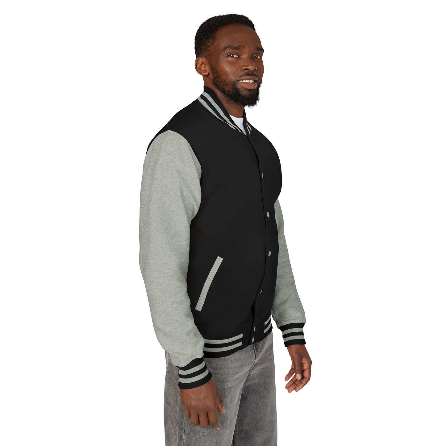 Letterman Jacket — “My Faith Is My Shield” 91 Vintage Varsity Jacket - ClaimedbyGodDesigns