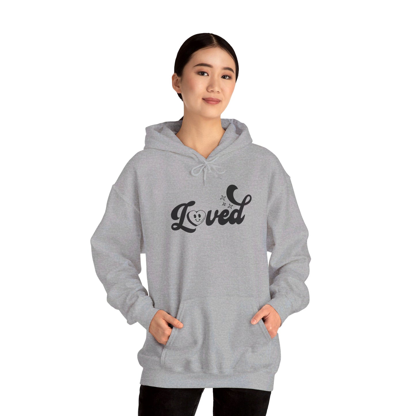 Romans 5:8 You Are Loved More Than You Will Ever Know Unisex Christian Pullover Hooded Sweatshirt