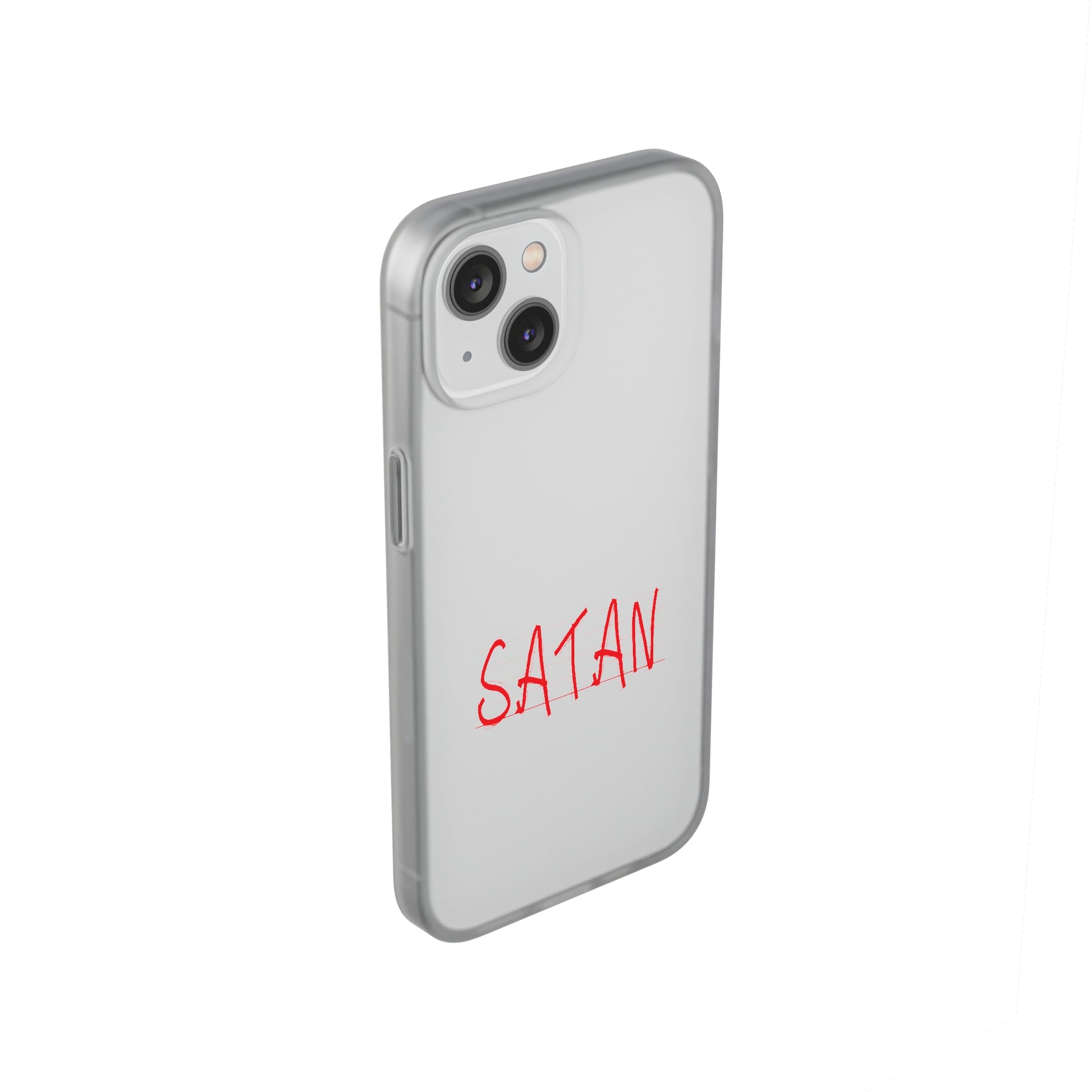 Not Today Satan Not Tomorrow Either Christian Flexi Phone Case Printify