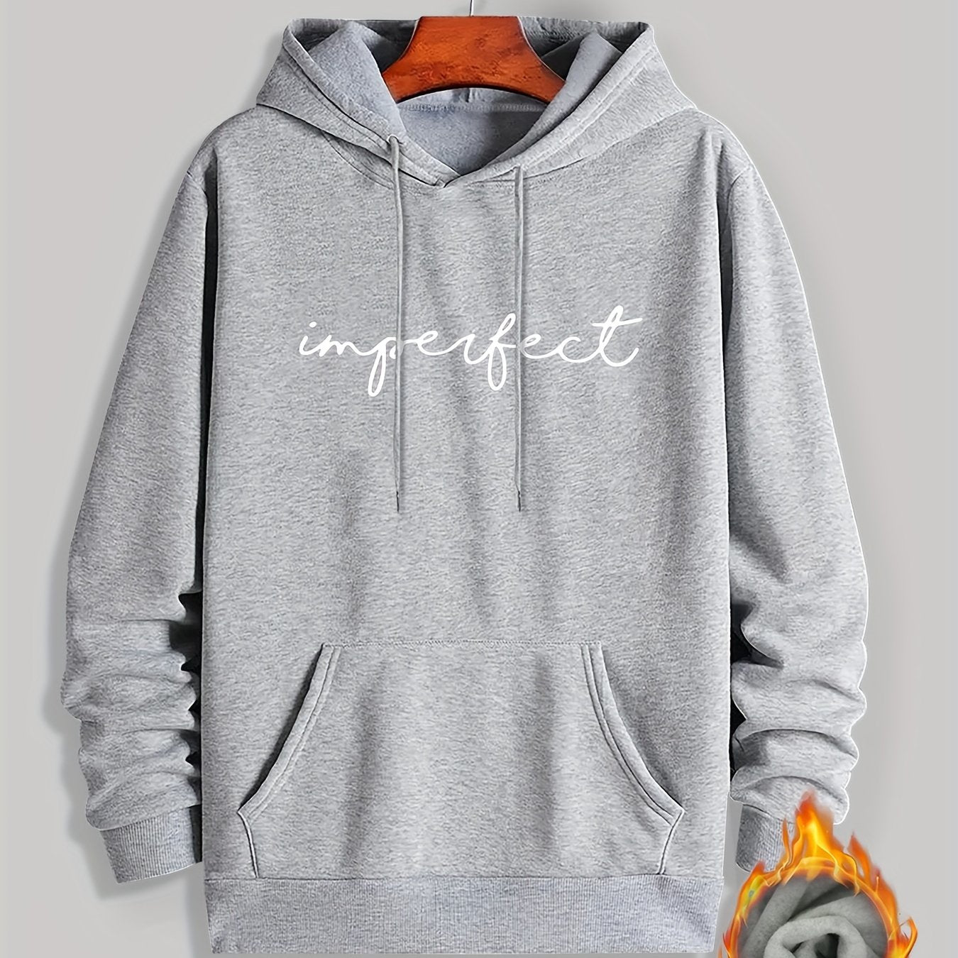 Imperfect Men's Christian Pullover Hooded Sweatshirt claimedbygoddesigns