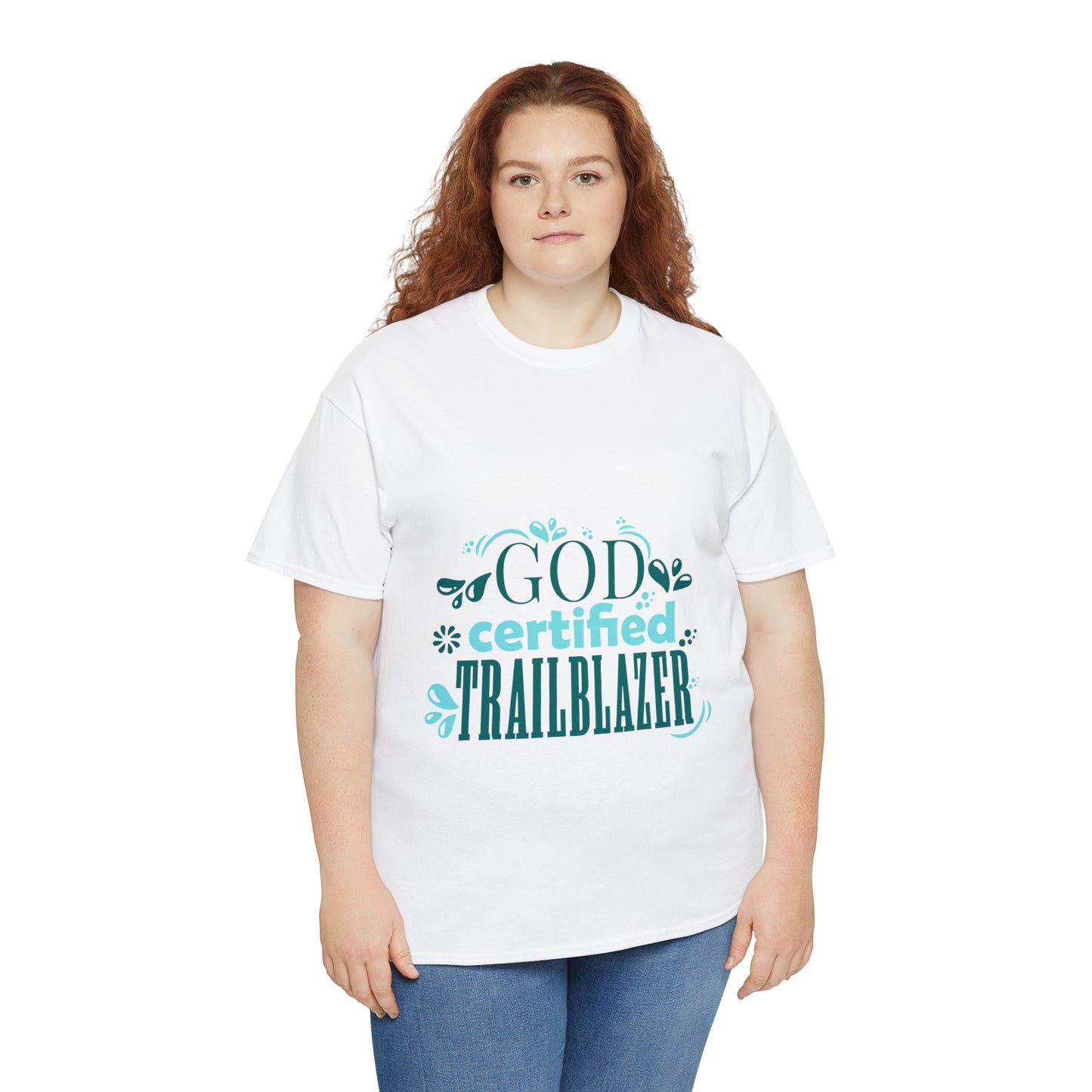 God Certified Trailblazer Unisex Heavy Cotton Tee