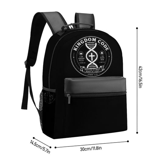 Kingdom Code Youth Christian Casual Backpack