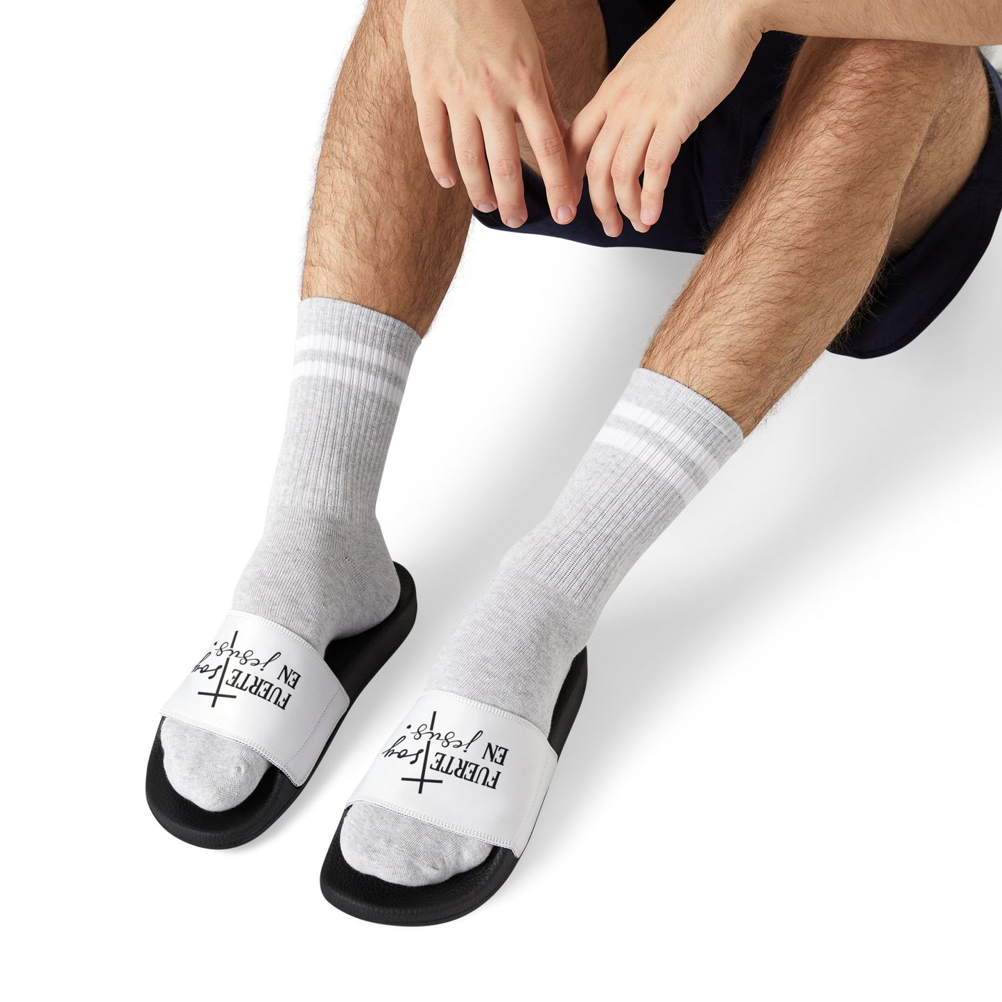 Fuerte Soy En Tu Spanish Sandals | Removable-Strap Footwear for Casual Summer Outings, Beach Days, Outdoor Worship Events, Vacation [...]