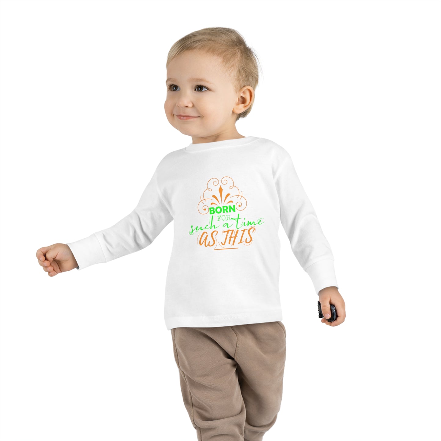 Born For Such A Time As This Toddler Christian Sweatshirt Printify