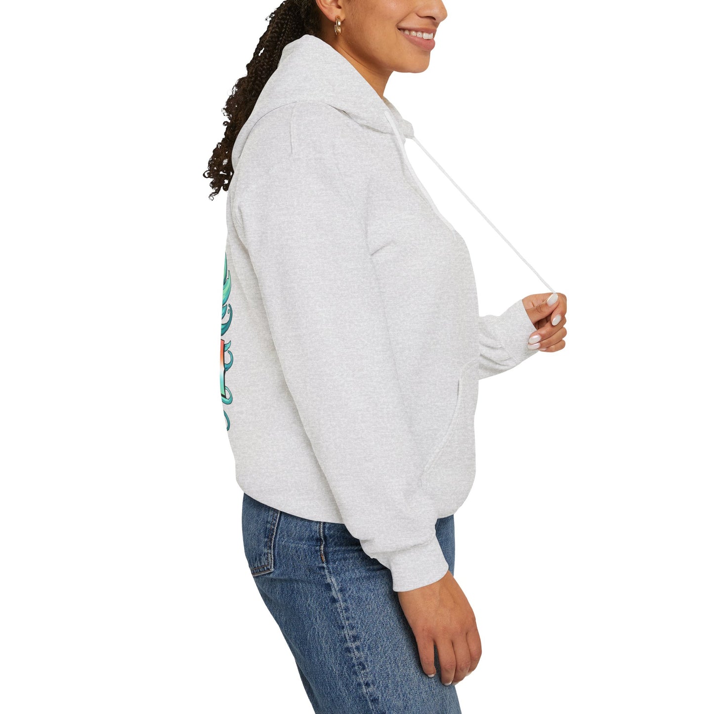 Chosen (angel wings) Women's Christian Hooded Pullover Sweatshirt