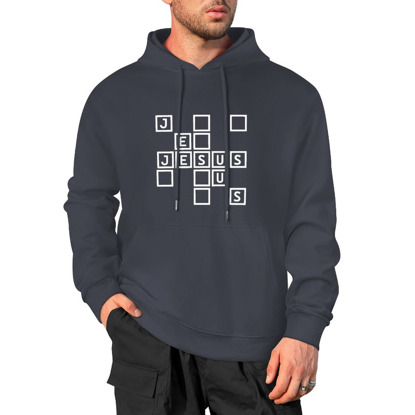 Jesus Men's Christian Pullover Hooded Sweatshirt