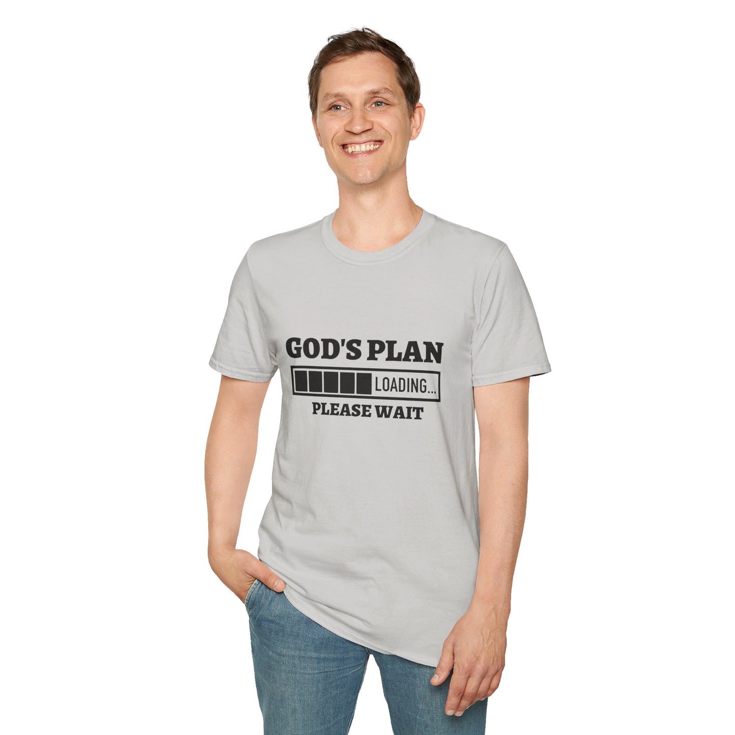 God's Plan Loading Unisex Christian T-shirt