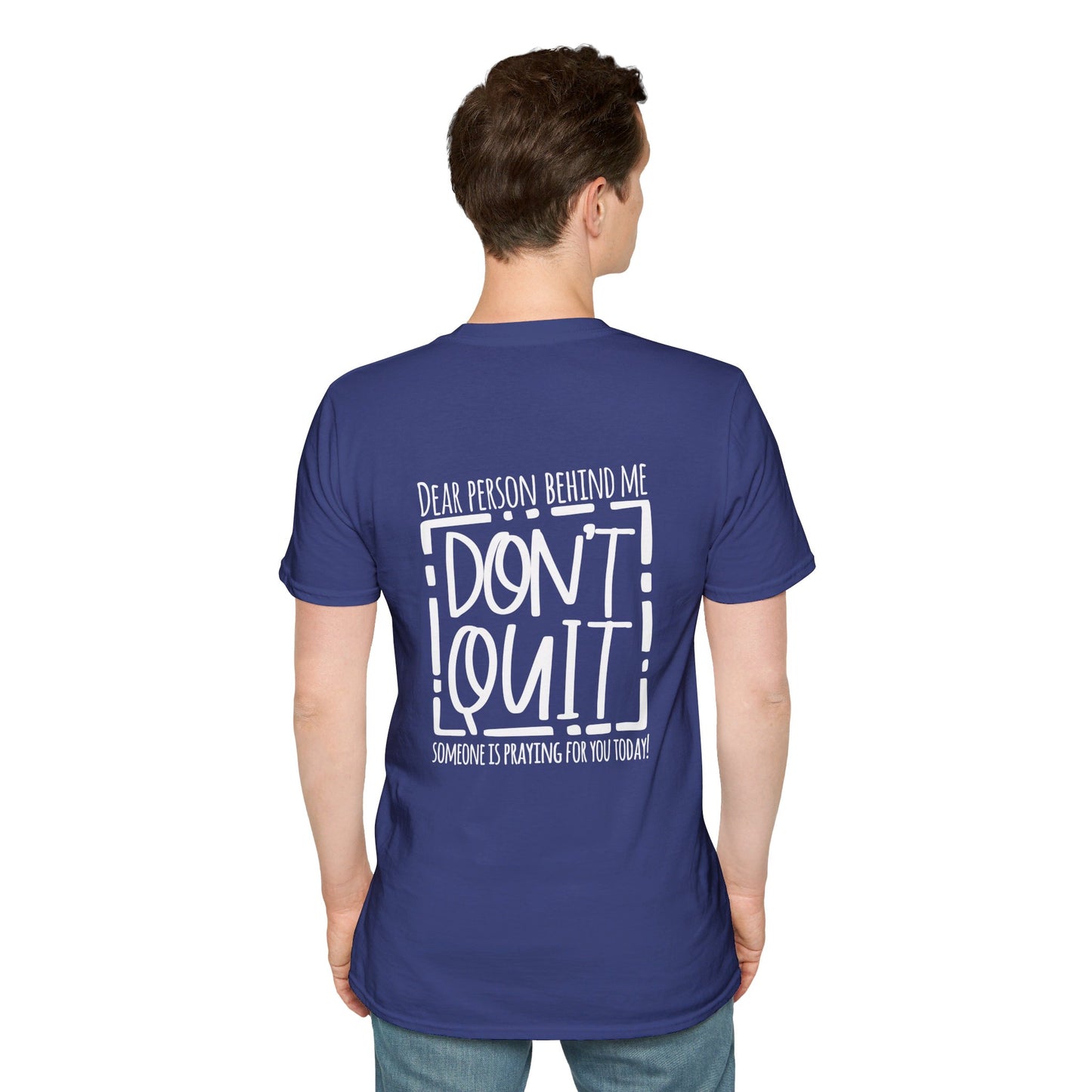 Pray For One Another Don't Quit Unisex Christian T-shirt