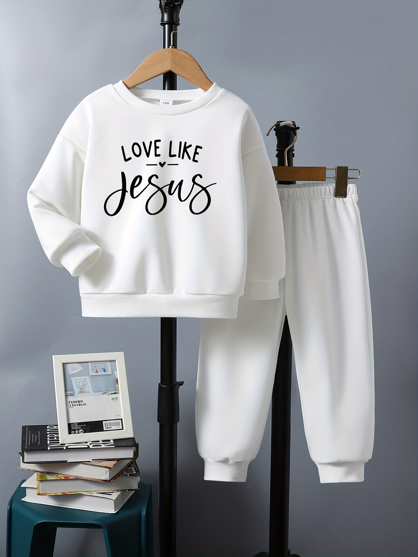 Love Like Jesus Youth Christian Casual Outfit claimedbygoddesigns