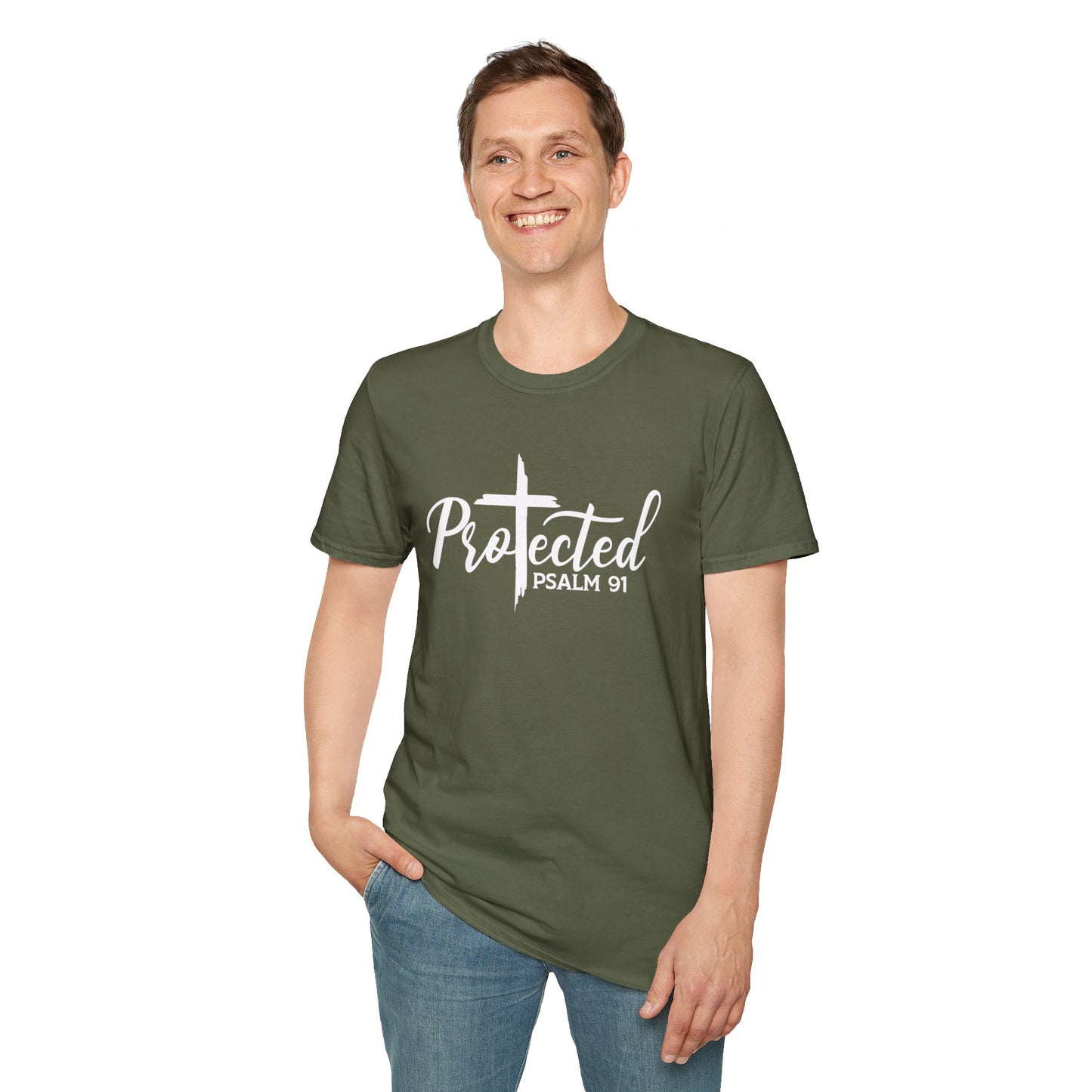 Psalm 91 Protected Christian Unisex T-shirt