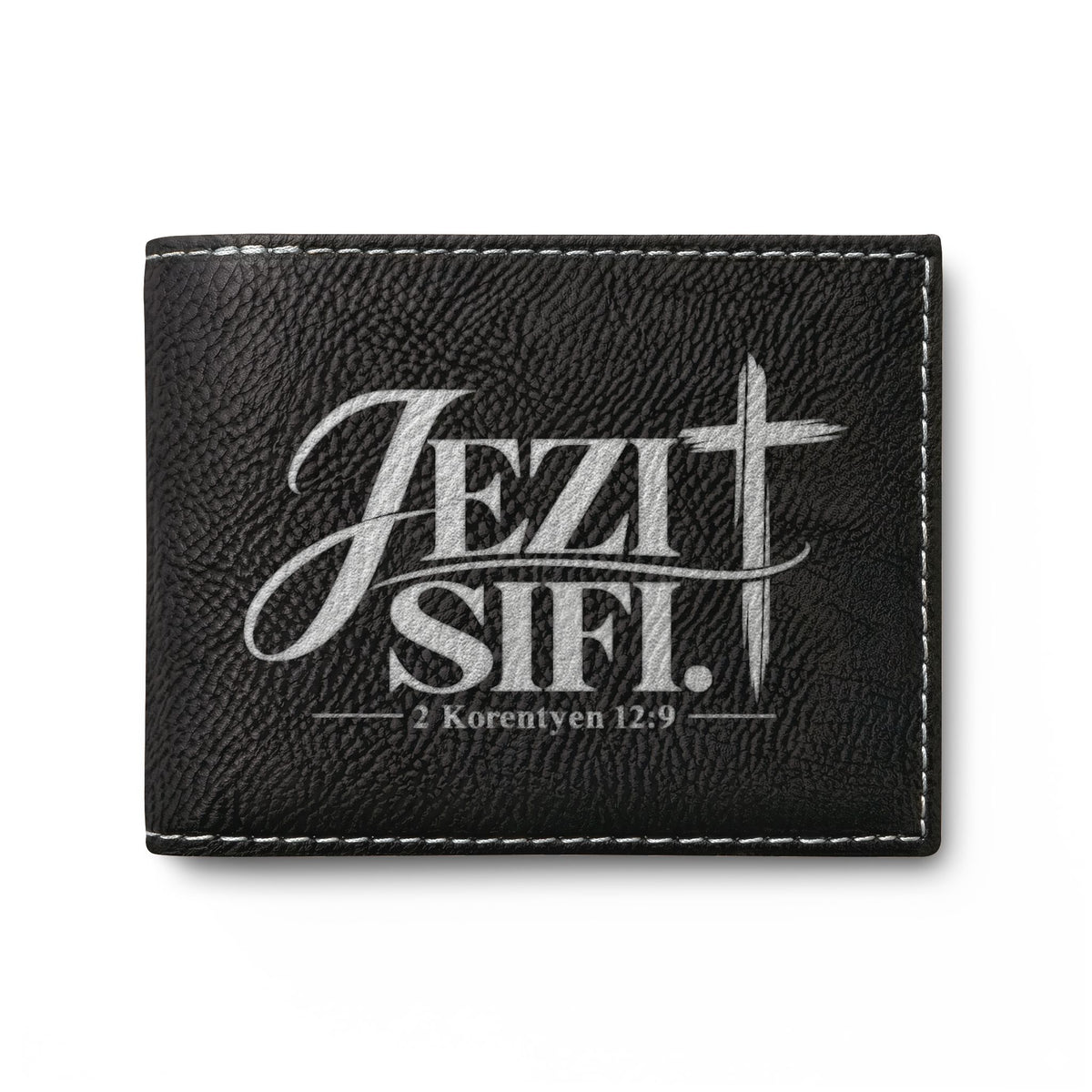 Jezi Sifi. Kreyòl Christian RFID wallet, view 4