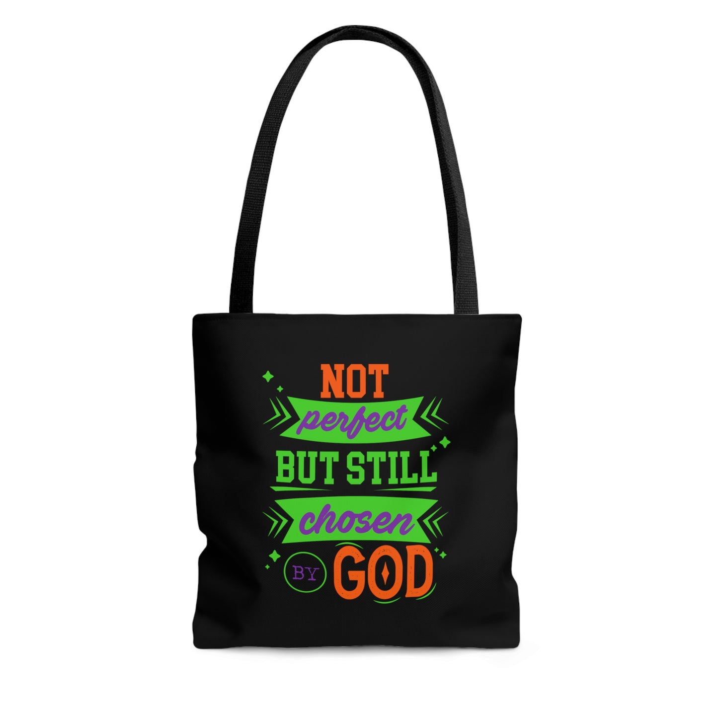 Not Perfect But Still Chosen By God Tote Bag