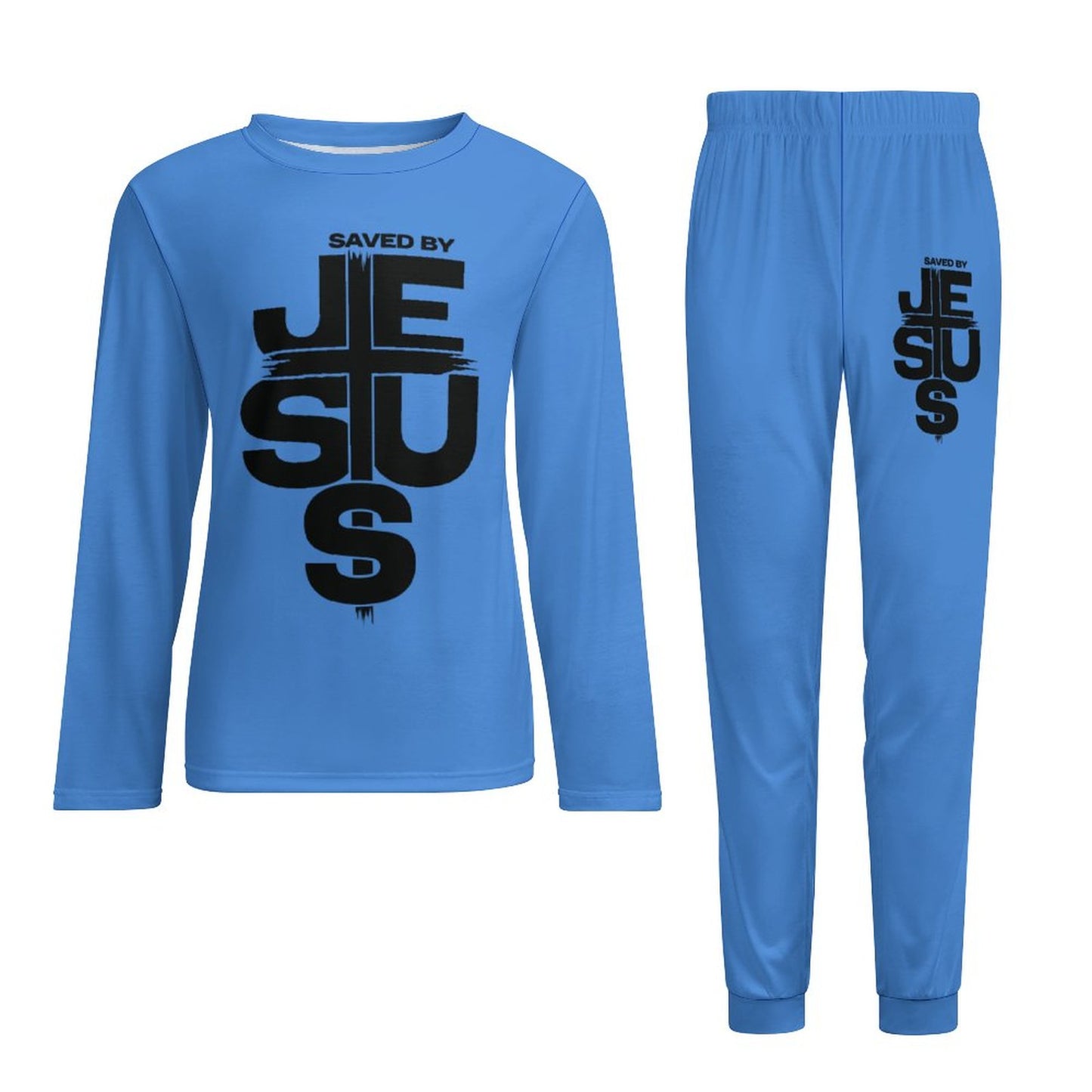 Saved By Jesus Men's Christian Pajamas SALE-Personal Design