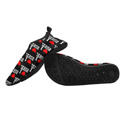 I Love Him Quick Dry Christian Water Shoes for Beach, Pool and Water Activities