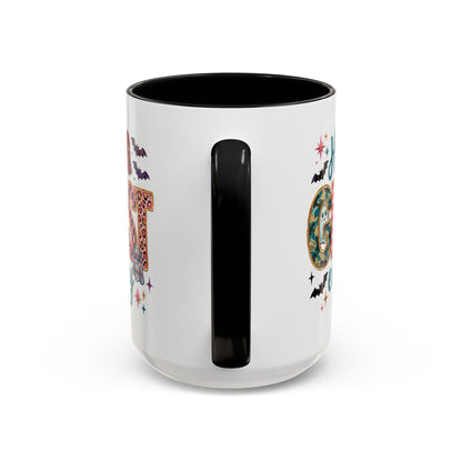 Accent Christian Coffee Mug — "Holy Ghost Energy" Halloween Cute Spooky Ceramic Mug (11/15oz)