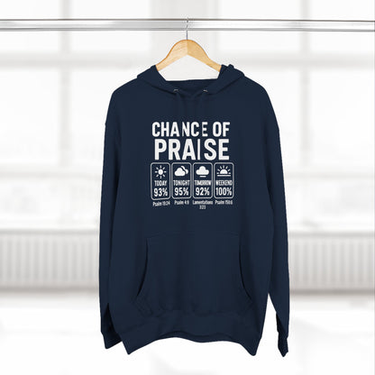 Inspirational Unisex Fleece Hoodie for Everyday Blessings, Praise Hoodie, Faith Apparel, Cozy Gift for Friends, Spiritual Wear