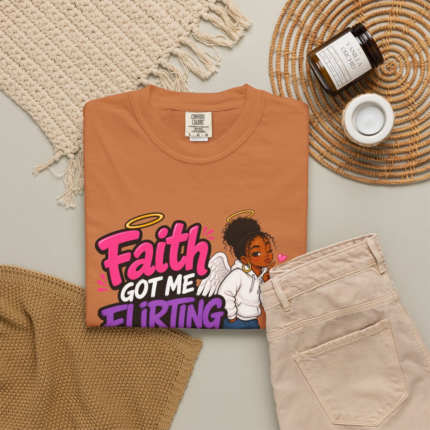 Faith Got Me Flirting With Peace T-Shirt