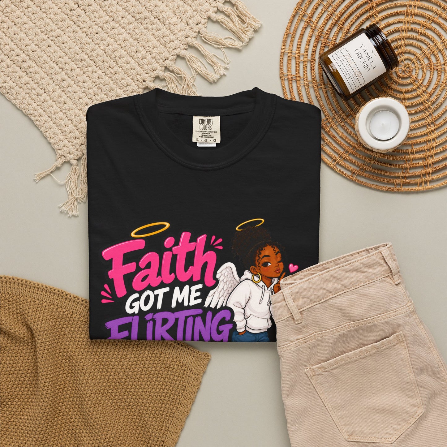 Faith Got Me Flirting With Peace T-Shirt