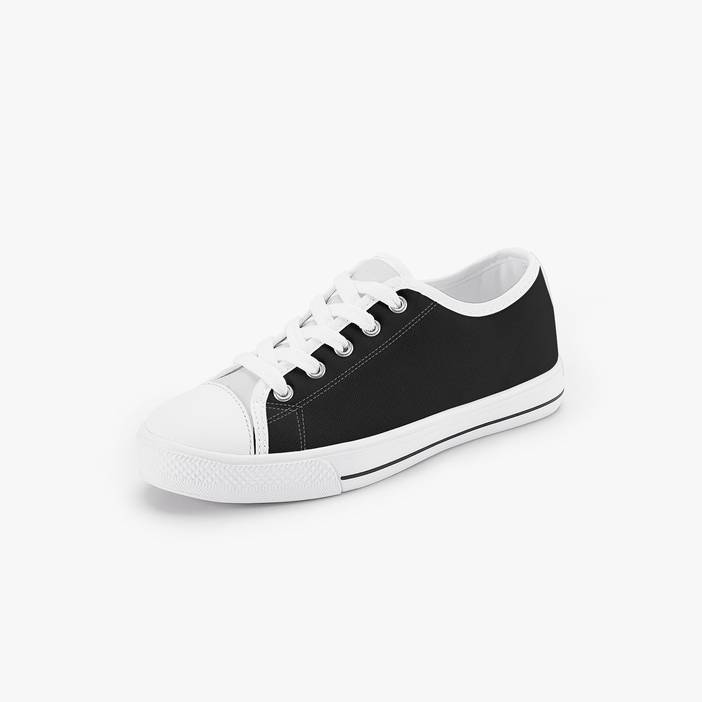 Powered By Prayer Christian Kid’s Low - Top Canvas Shoes - ClaimedbyGodDesigns