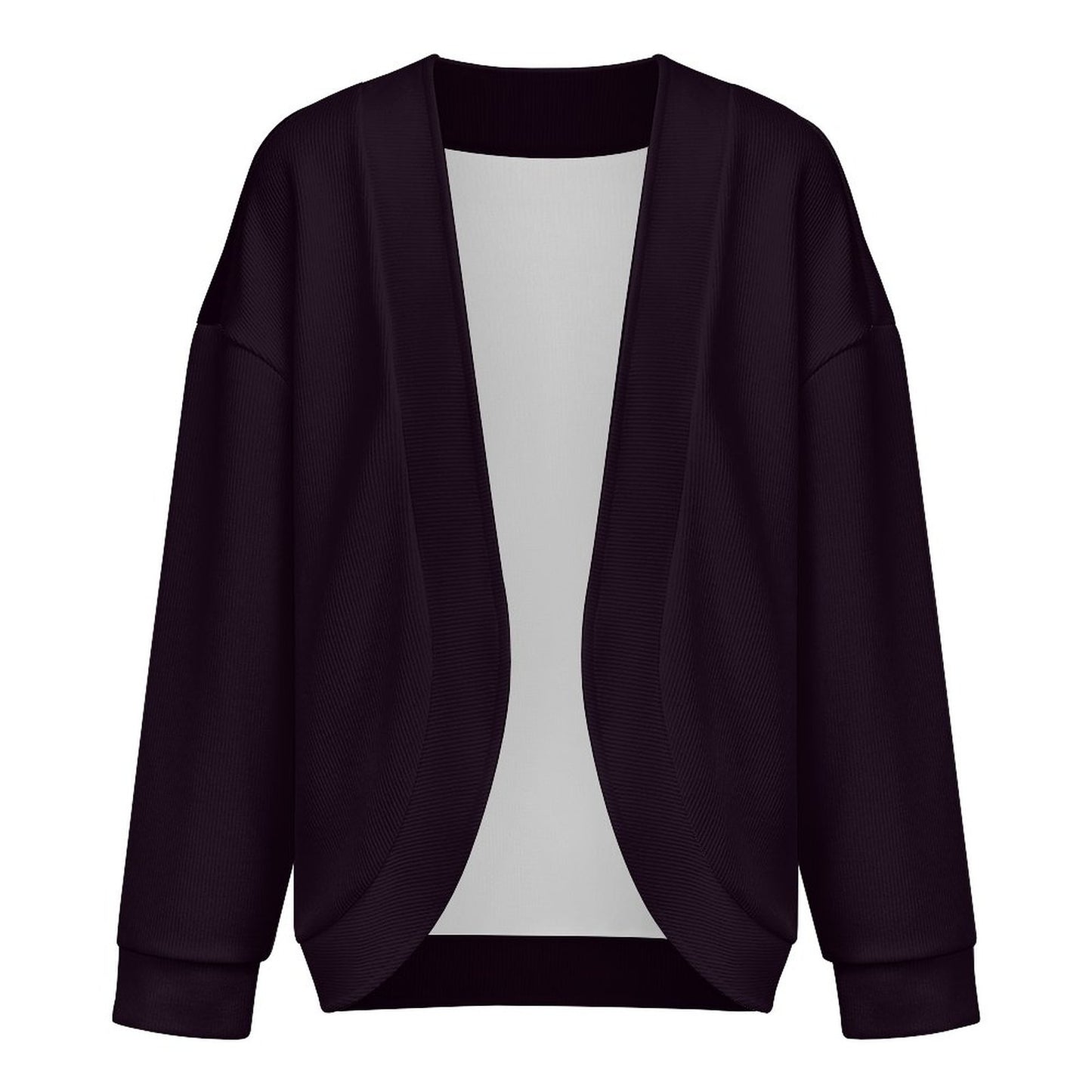 Fearfully And Wonderfully Created Christian Women's Drop Shoulder Cardigan - ClaimedbyGodDesigns