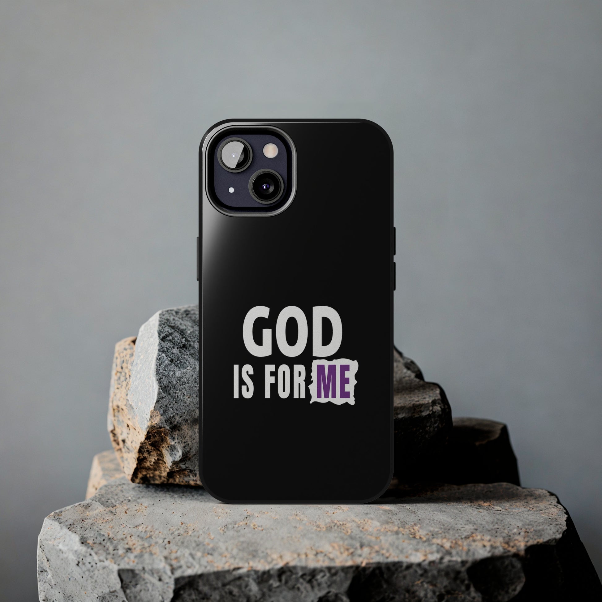 God Is For Me Christian Phone Tough Phone Cases, Case-Mate Printify