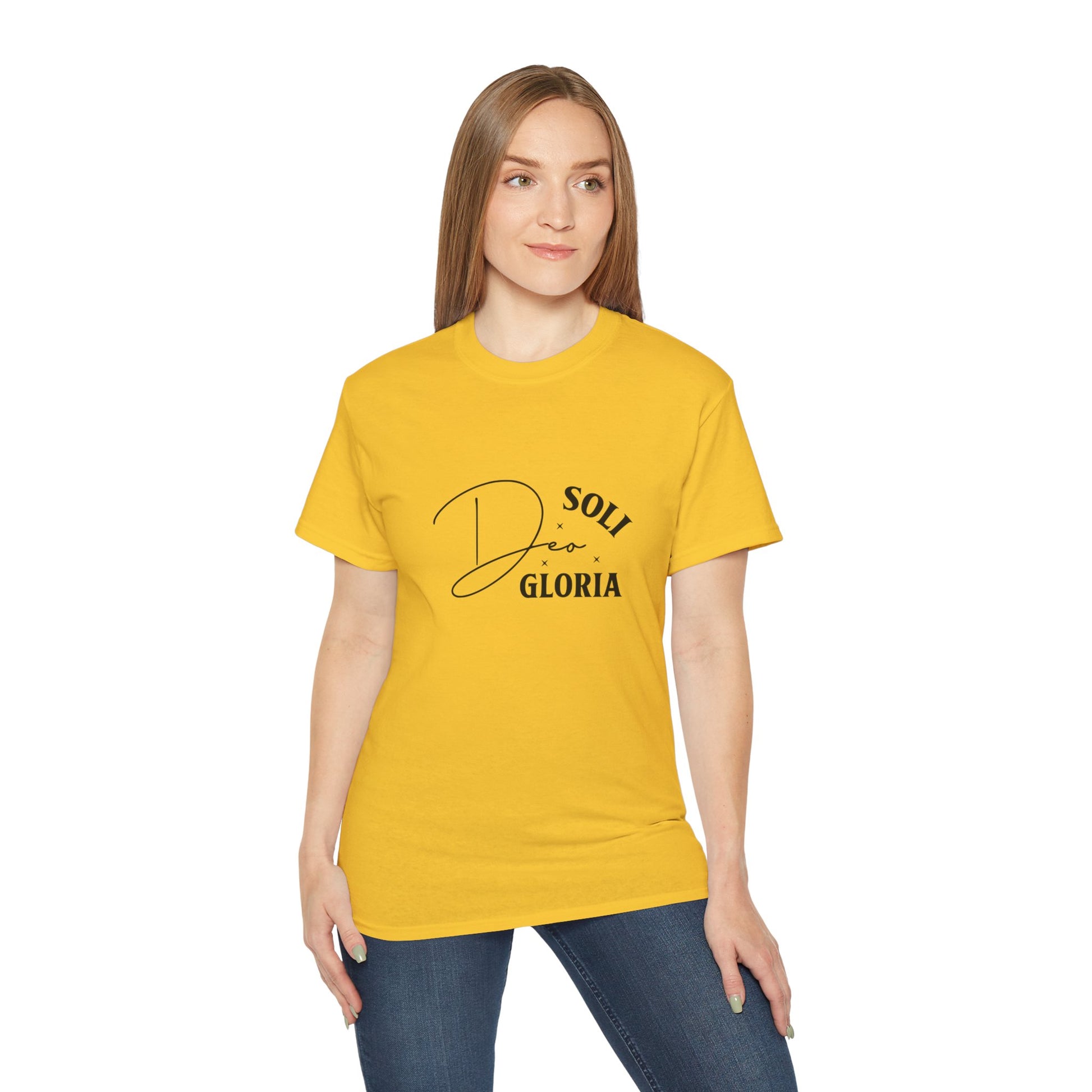 SOLI DEO GLORIA Christian Spanish Unisex T-shirt Printify