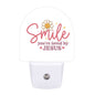 Smile You're Loved Christian Night Light For Kids - ClaimedbyGodDesigns