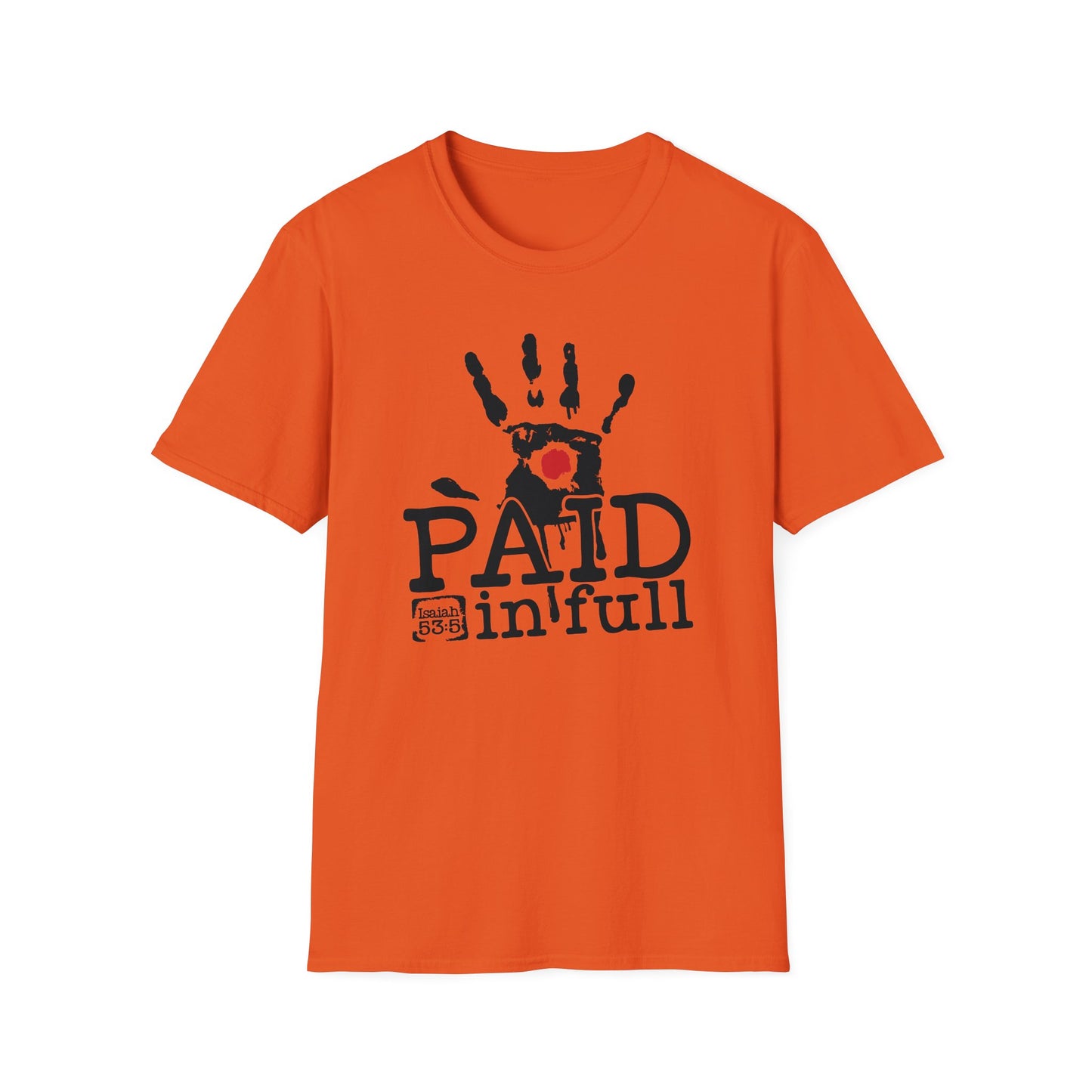 Paid In Full Jesus Paid It All Christian Unisex T-shirt