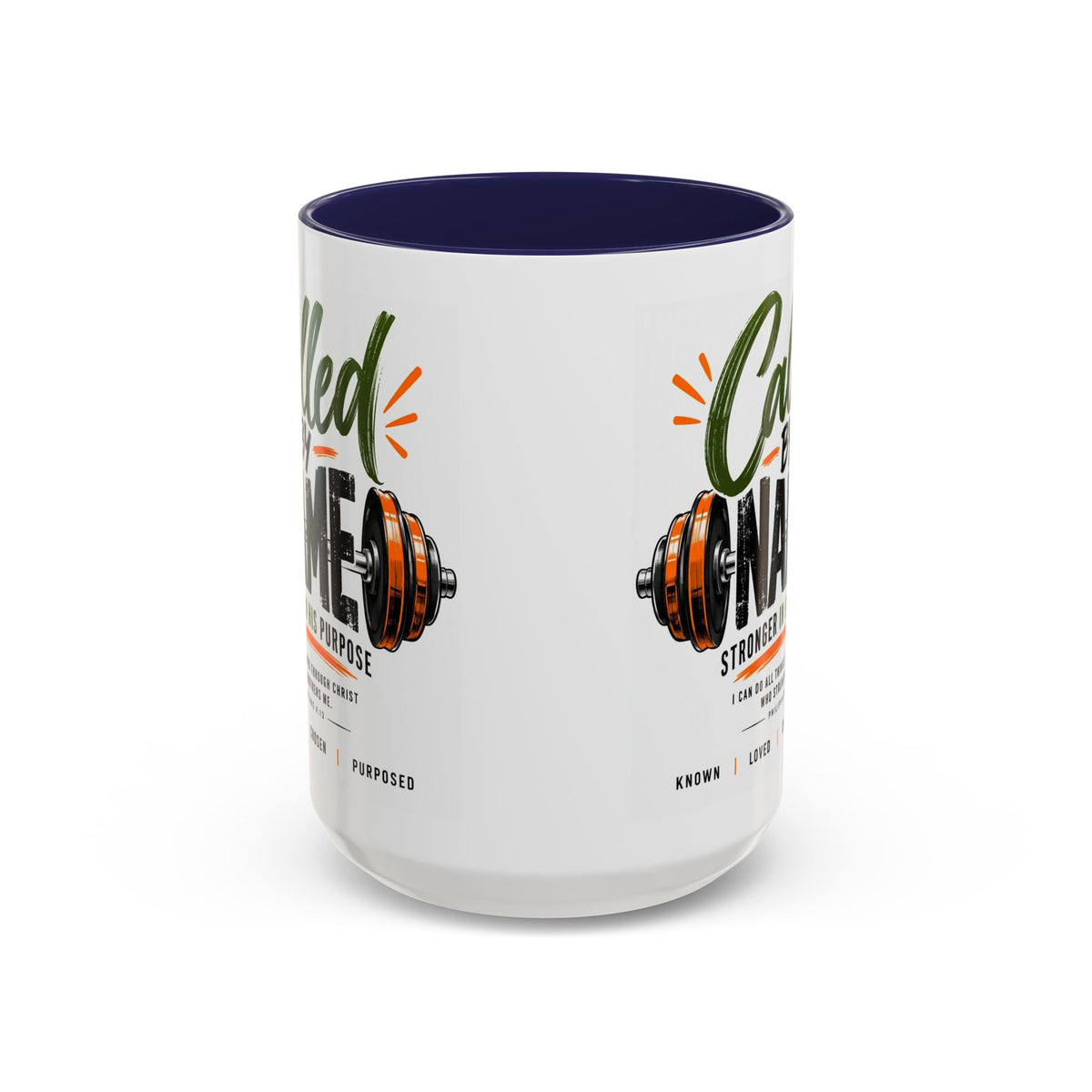 Called by Name Christian Coffee Mug – Stronger in His Purpose Inspirational Gift