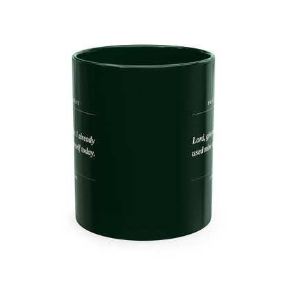 Prayer Request Mug — Inspirational Christian Coffee Cup with Daily Prayers