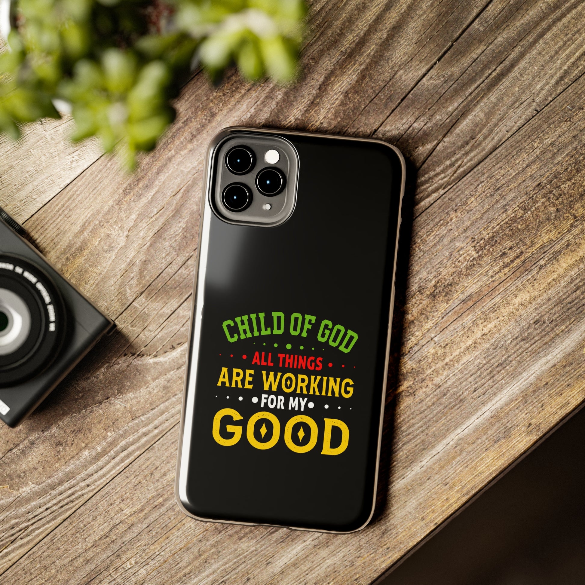 Child Of God All Things Are Working For My Good Christian Phone Tough Phone Cases, Case-Mate Printify
