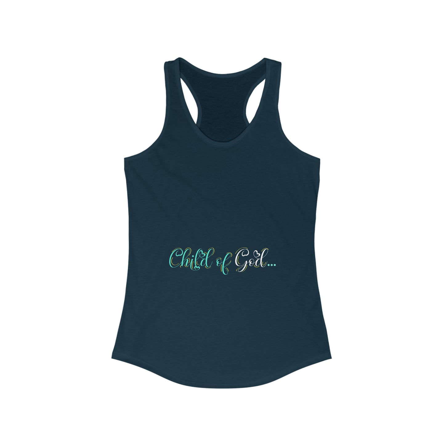 Child of God Under Construction slim fit tank-top