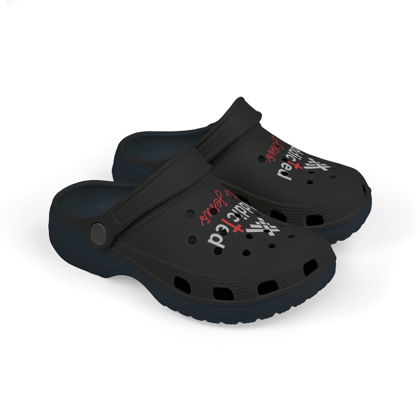 Kid's EVA Foam Clogs - Addicted To Jesus Design