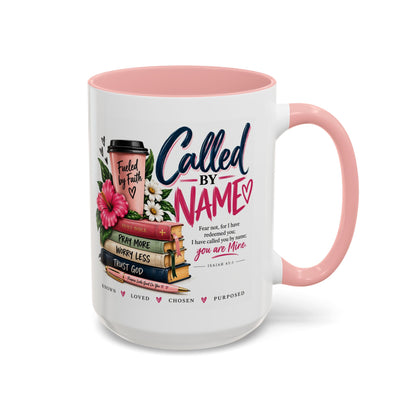 Called By Name Coffee Mug — Christian Inspirational Accent Mug (11/15oz)