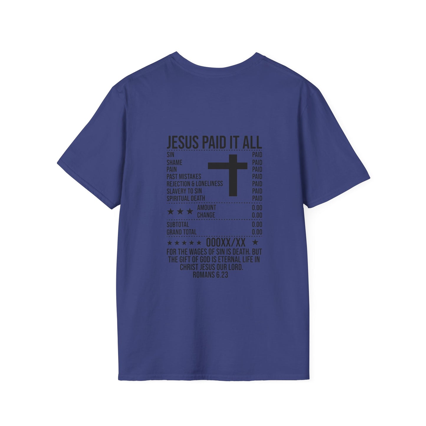 Paid In Full Jesus Paid It All Christian Unisex T-shirt