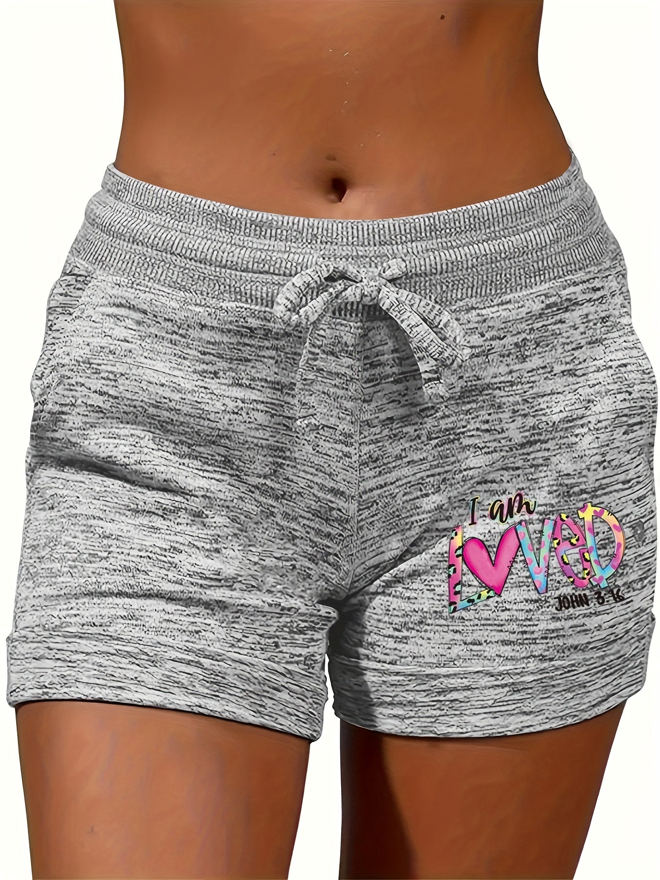 I Am Loved Women's Christian Shorts claimedbygoddesigns