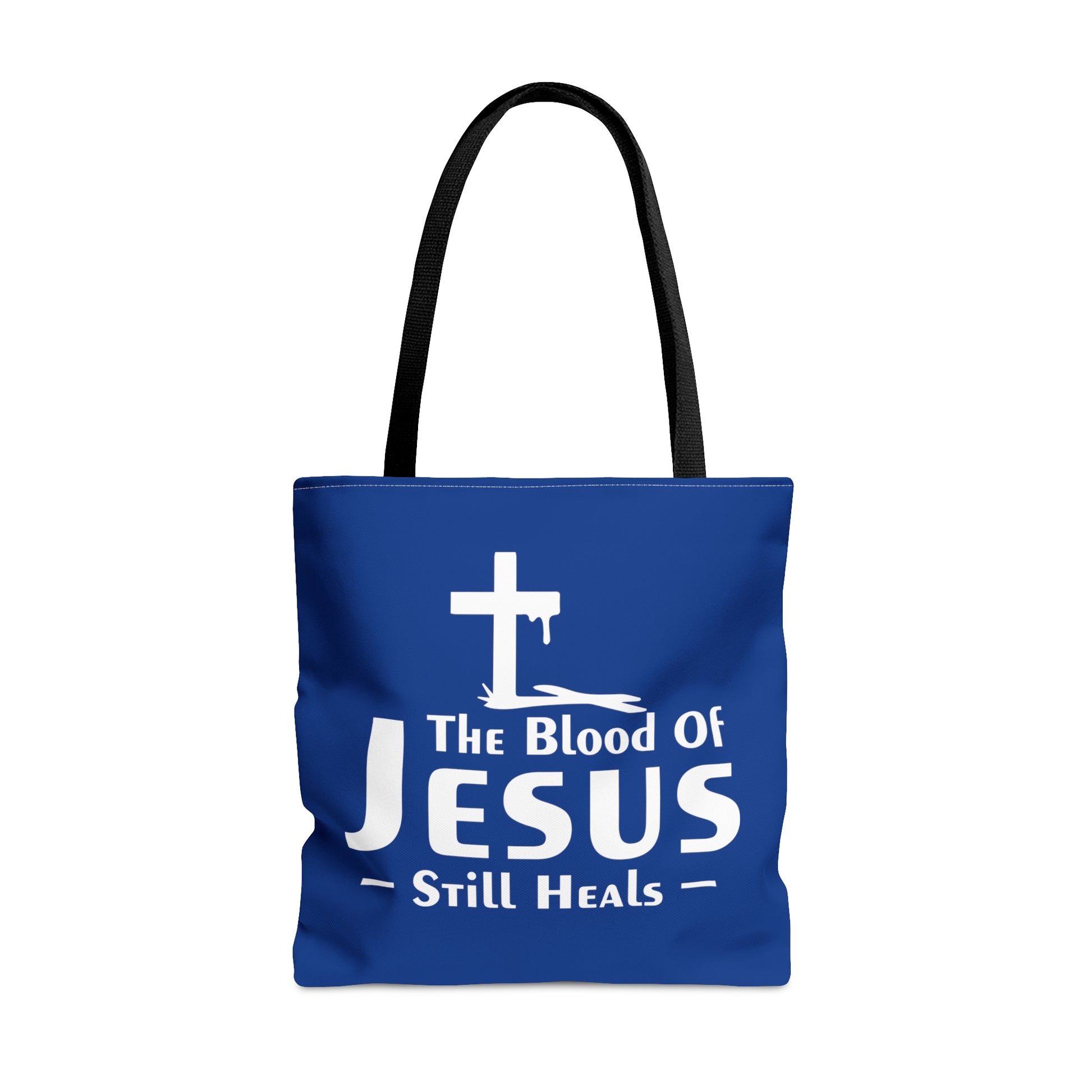 The Blood Of Jesus Still Heals Christian Tote Bag Printify