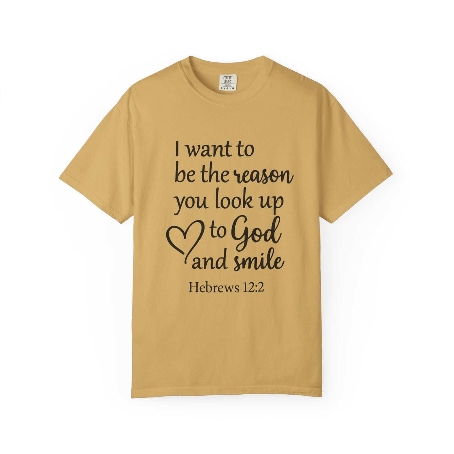 Inspirational Unisex T-Shirt -Smile, Faith-Based Apparel, Religious Gift, Christian Tee, Motivational Shirt, Everyday Wear