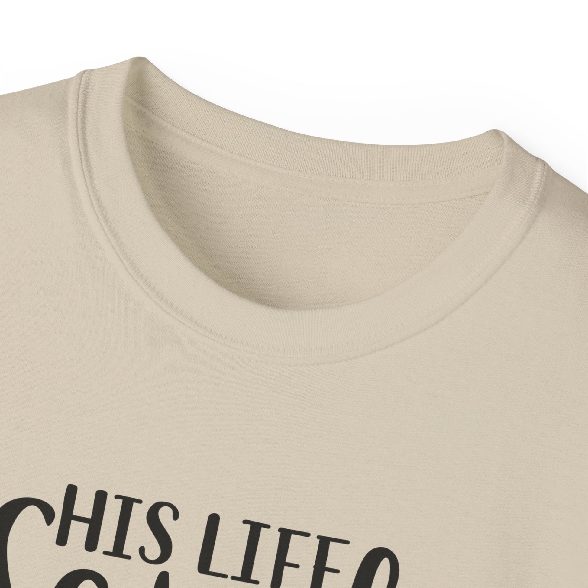 His Life Saved My Life Unisex Christian Ultra Cotton Tee Printify