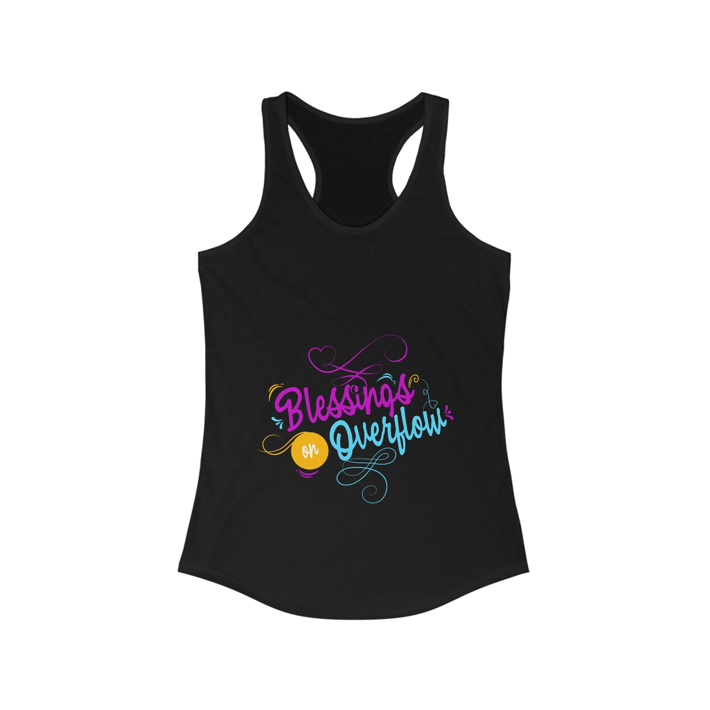 Blessings on Overflow slim fit tank-top