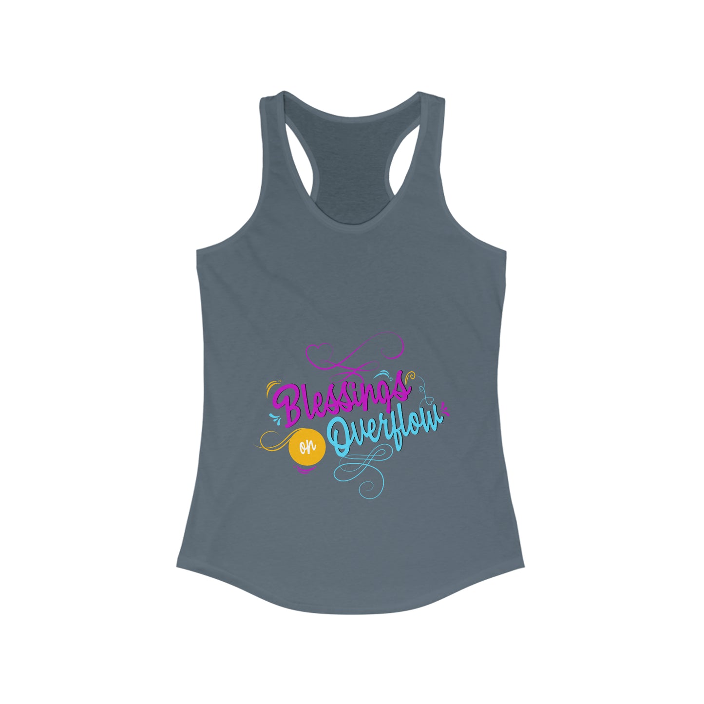 Blessings on Overflow slim fit tank-top