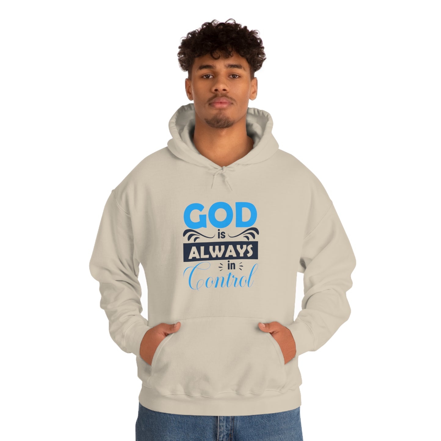 God Is Always In Control Unisex Hooded Sweatshirt